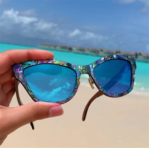 abalone shell sunglasses